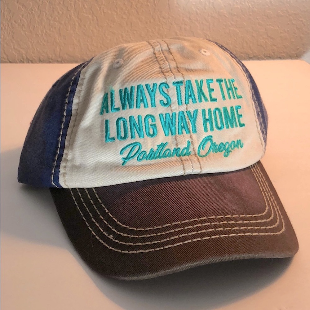 Always take the long way home. Portland Cap